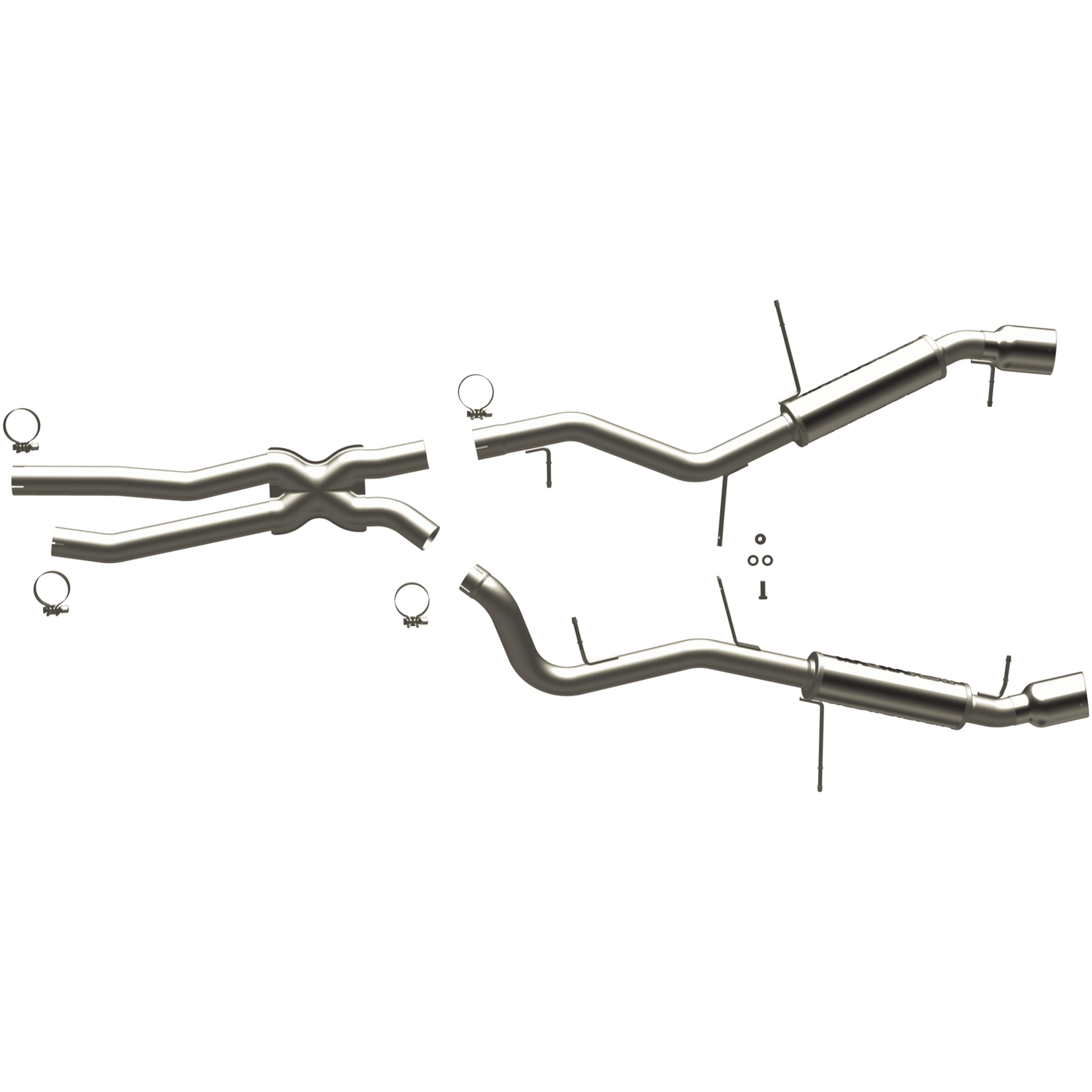 MagnaFlow Exhaust Products 16542 Sport Series Stainless Cat-Back System